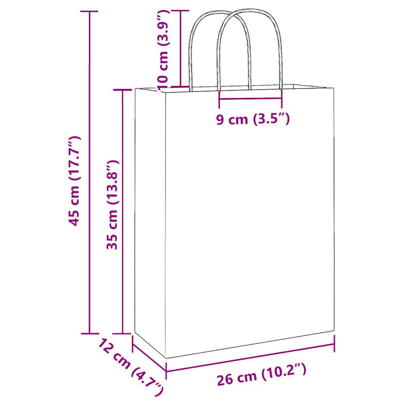 Cailie Gift Wrap Storage, Yellow, 35cm H x 26cm W x 12cm D