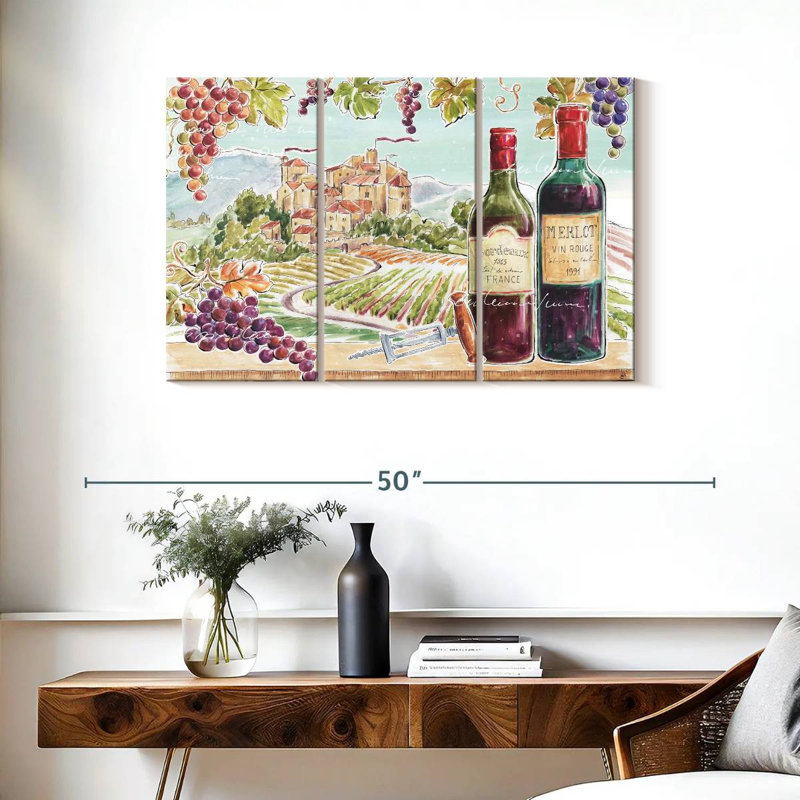 Yarlin Wine Country II, H 24 po x l 38 po
