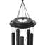 Carillon métallique 38 po H noir