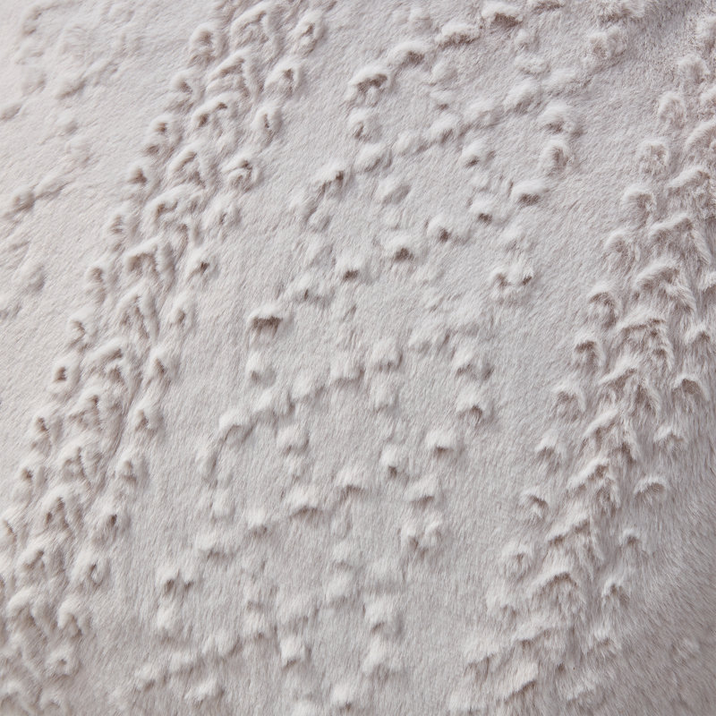 Polyester Throw Square Pillow Cover & Insert, Moonbeam