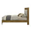 Lit brun clair clair avec USB-1389609827