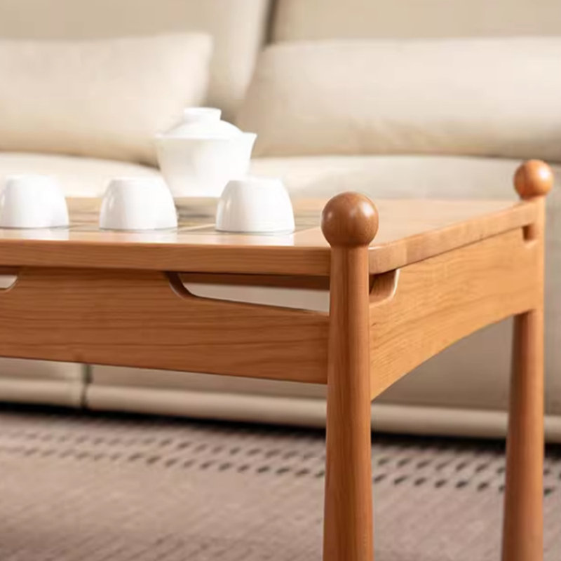 Table basse Niche Design, Burlywood