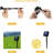 Juta Indoor 100 - Bulb 6.42'' Solar Powered LED Wide Angle LED String Light