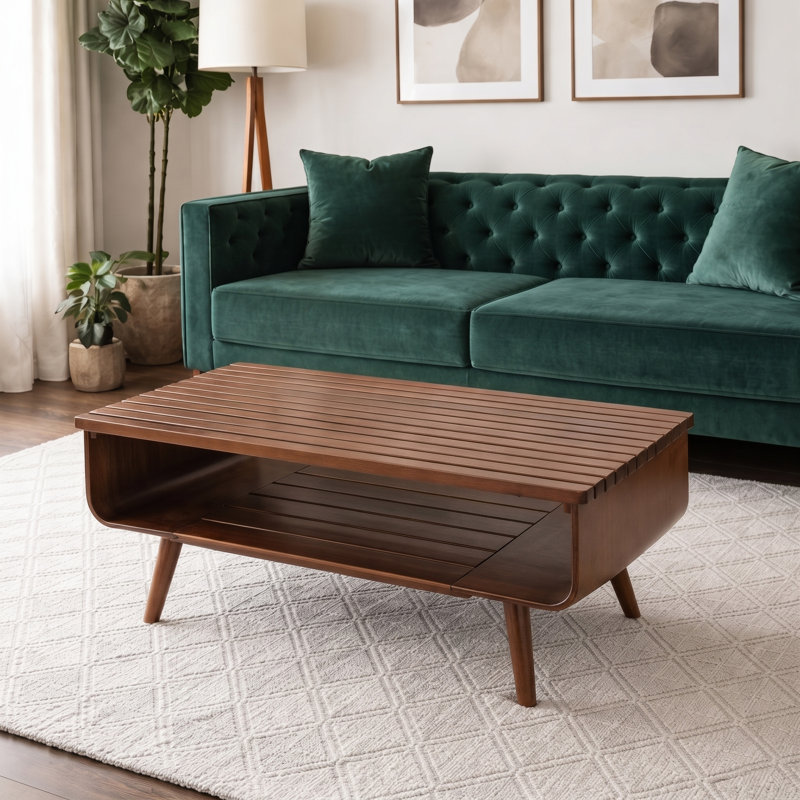 Breadon Solid Wood Coffee Table