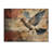 A Symbolic Freedom Of Speech Depiction. - Bird Wood Wall Art - On Natural Pine Wood-167934951