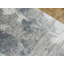 Tapis oriental gris abstrait noué à la main 6 pi 2 po x 6 pi 2 po avec soie FA63B049C6F745089AEE927F4CD82F99