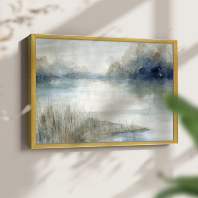 Still Evening Waters -Framed Print - Restickable