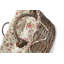 Wicker Laundry Washing Basket with Lining-71203873