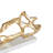 Pepita Golden Drift Abstract Sculpture