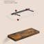 Tablettes flottantes, fixation murale-106496900