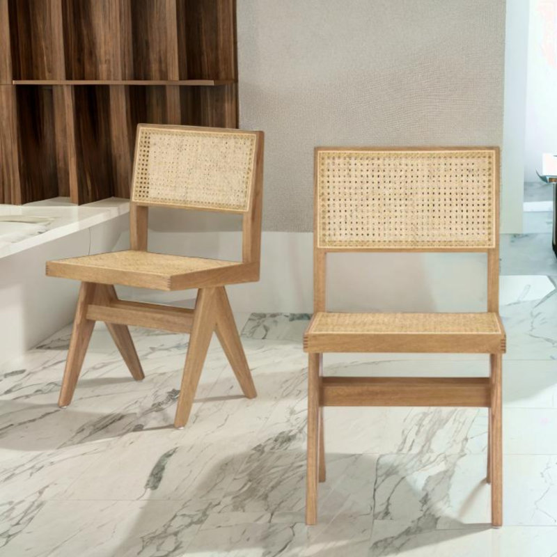 Chaise Khamilo, Bois jaune moyen