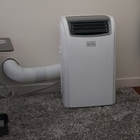Fingerhut - BLACK+DECKER 7,500 BTU DOE (14,000 BTU ASHRAE) Portable Air  Conditioner with Heat, White
