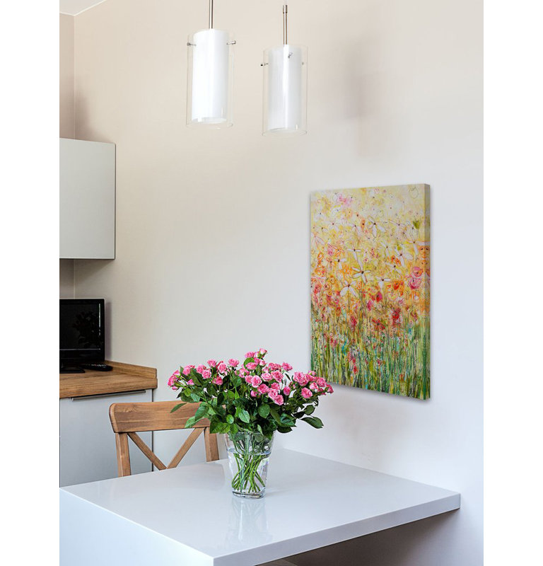 1 Piece Wrapped Canvas Painting, 152cm H x 101cm W x 3.81cm D