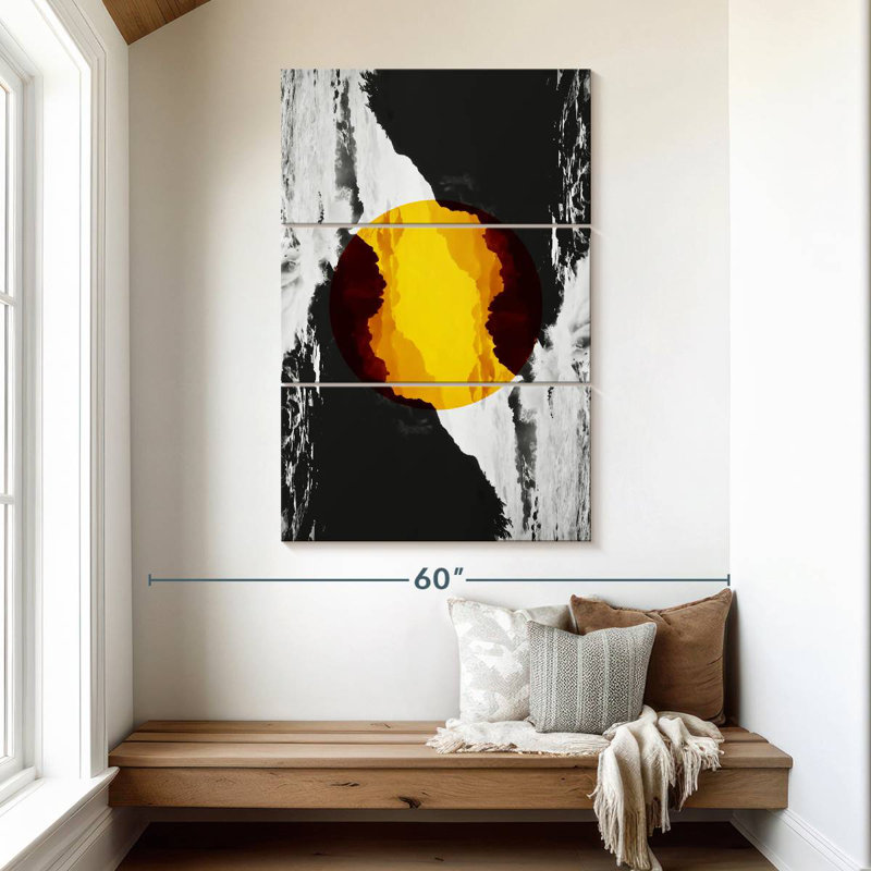 Oberle Sun Circle Coast, 50" H x 32" W