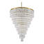Lustre en cristal 30 lumières Transitional