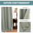 Curtains Thermal Insulated Window Treatment Panels Room Darkening Drapes for Living Room Back Tab/Rod Pocket Bedroom Draperies 2 Panels-1916020242-1916020342