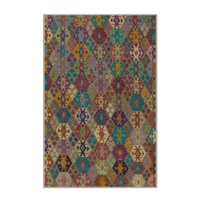 Tapis abstrait moderne 1930, Rectangle de 2 pi x 3 pi