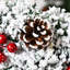 Handcrafted Faux 32cm Wreath