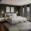 Applique murale 3 niveaux en cristal Modern-26390438