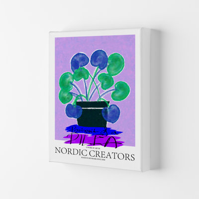 Portrait Of A Pilea - Print