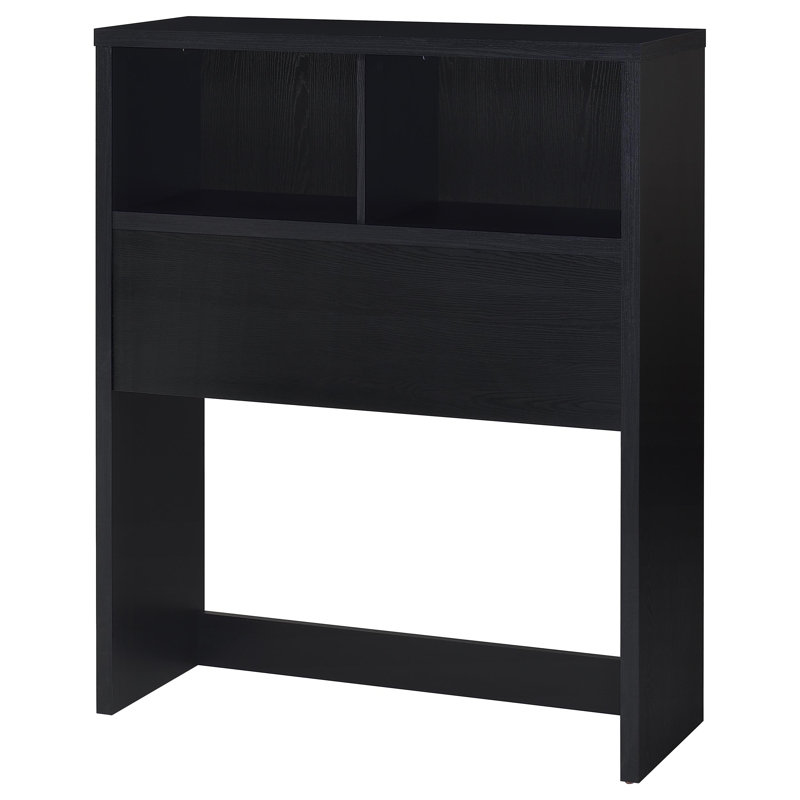 Westpark 49-Inch Full Bookcase Headboard, Twin, Black