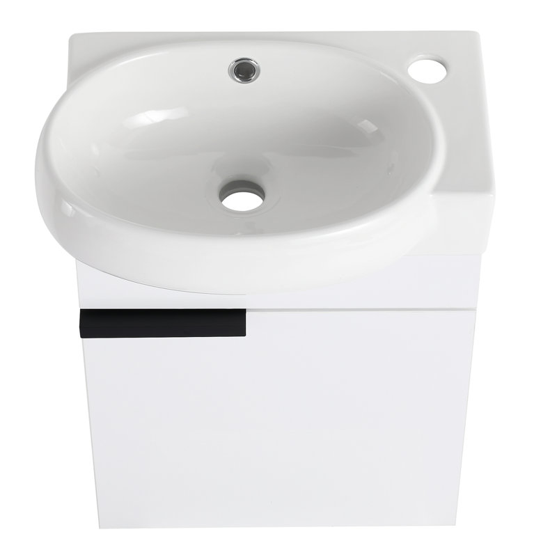11.6'' Single Bathroom Vanity with Top