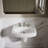 Pinoir Vitreous China U-Shaped Semi-Pedestal Bathroom Sink with Overflow-65046039-10940235
