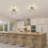 7 Inch Crystal Ceiling Light - Semi-Flush Mount With E26 Socket For Hallway & Entryway-1394161566
