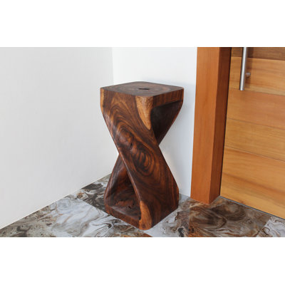 Table de bout Originall Twist 14 po x H 30 po moka