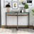 47'' Glass Top Console Table