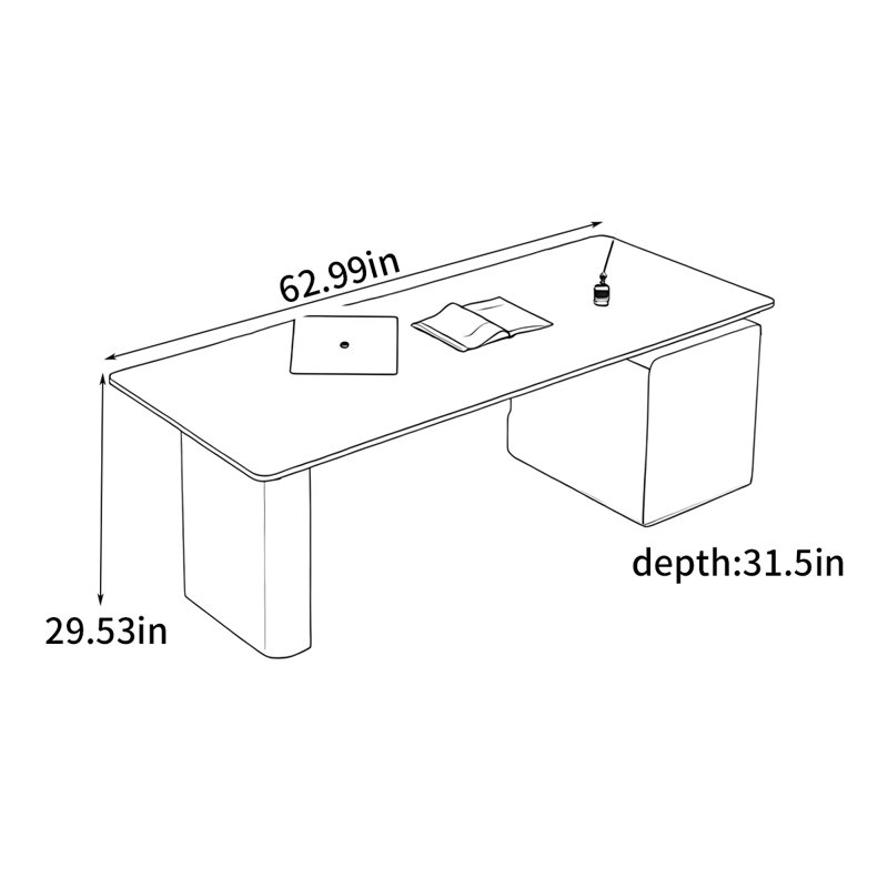 Castonguay, 29.53" H x 62.99" W x 31.5" D