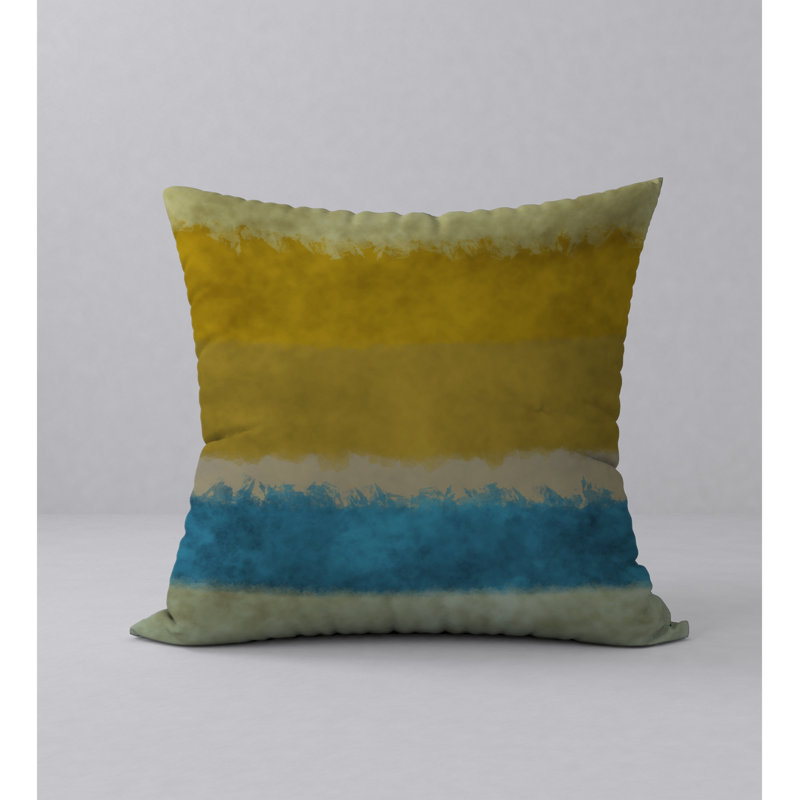 Housse de coussin décorative carrée spotless Paradise, 18 po x 18 po
