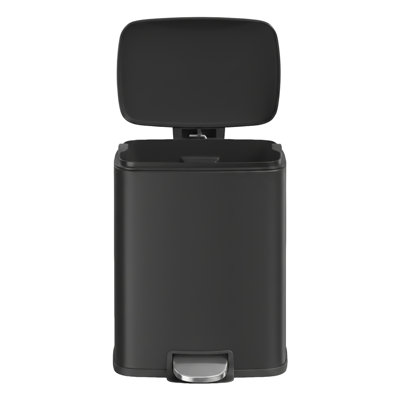 5.2 Gallon Stainless Steel Trash Can Included 15 Trash Bags