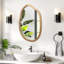 Miroir mural irrégulier décoratif