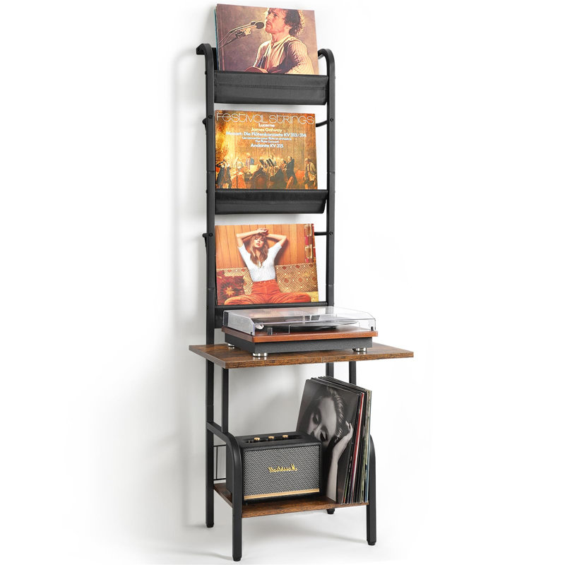 Borjan 144 cm H Media Shelves