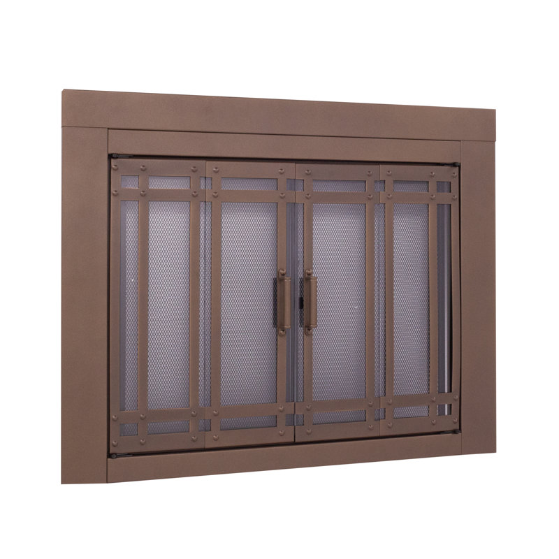 Portes pliantes en acier Northstate, H 31 po x l 37,5 po x P 0,95 po
