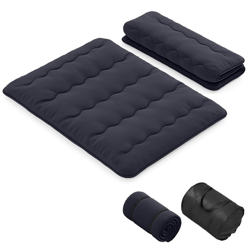 Housse de transport pour matelas de futon japonais, Grand lit, Noir, noir, noir, noir