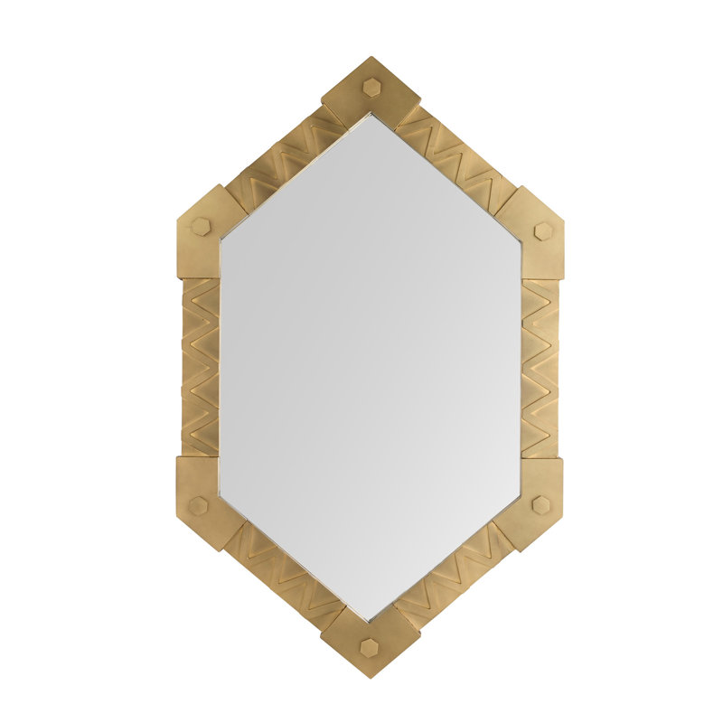 Holt Hexagon Iron Mirror