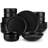 24 Piece Stoneware Dinnerware Set - Service for 6-163450163