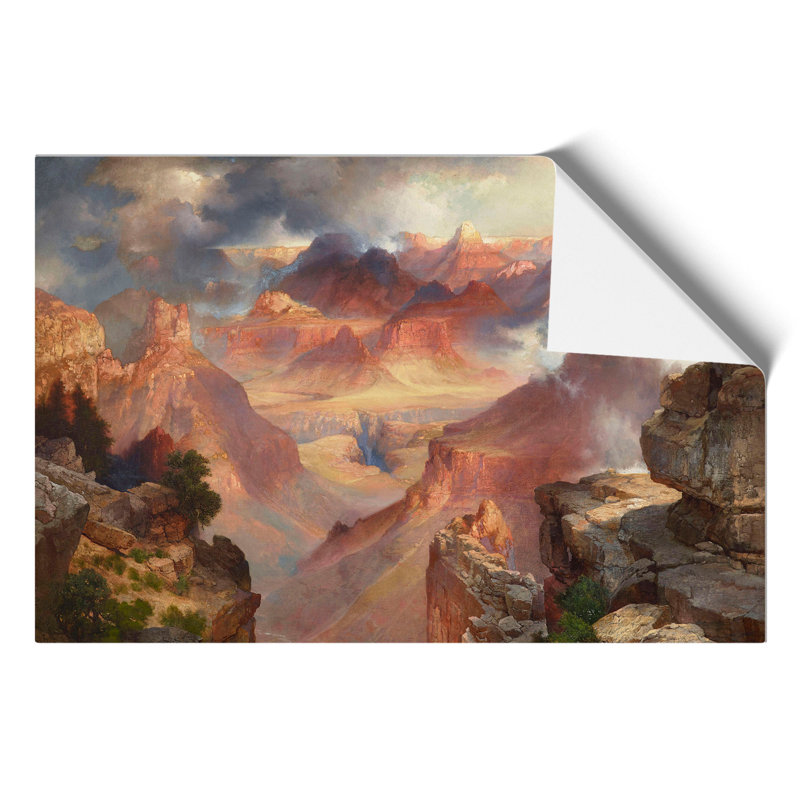 Rocky Landscape by Thomas Moran - Frameless Print, 30cm H x 42cm W x 0.1cm D