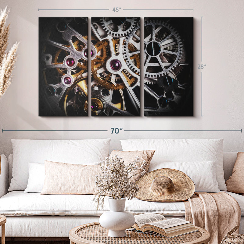 " Watch Mechanism ", 45" H x 28" W
