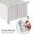 Laundry Basket with Wheels-1595359712