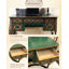 Bureau en bois massif avec tiroirs American Vintage