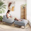 Cloud Sponge Beanbag Chair And Ottoman Set