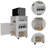 Kit Lower Microwave Cabinet