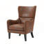 Studded Arm Chair Set, Elegant Wingback Design for Living Room, Study, and Bedroom Comfort