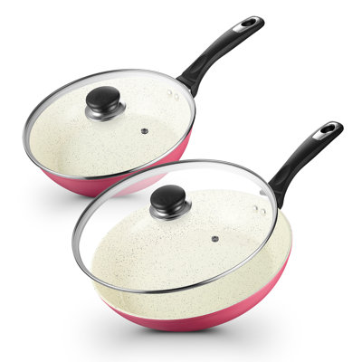 4 - Piece Non-Stick Aluminum Cookware Set