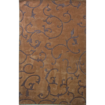 Tapis bleu et brun Sepviva