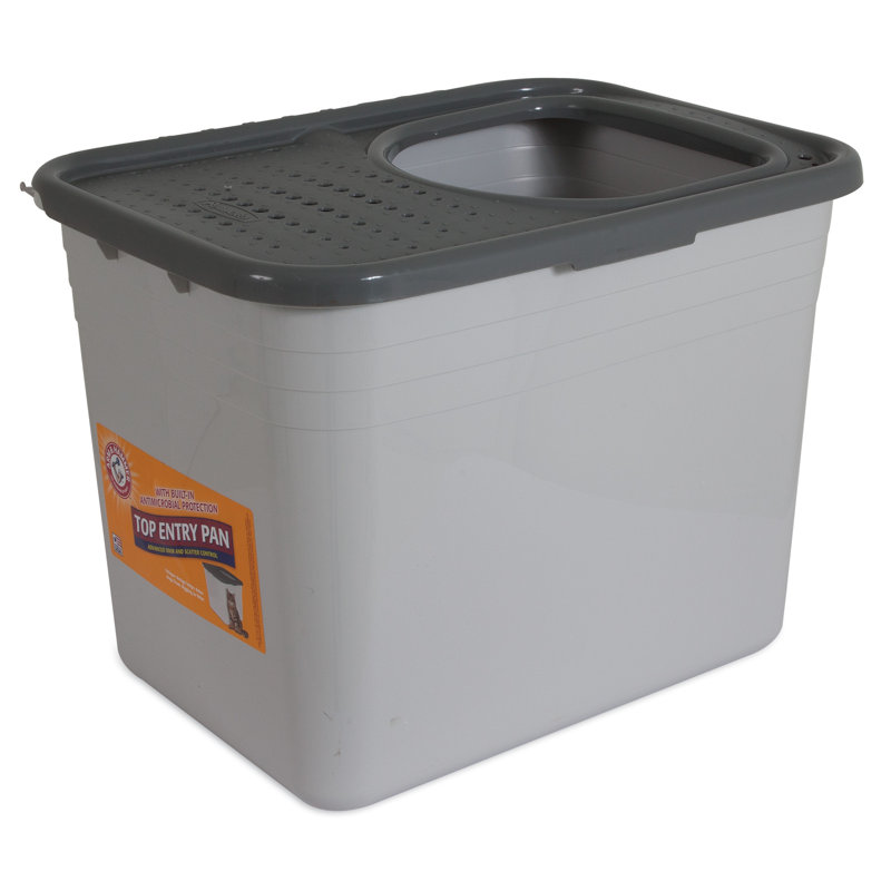 Plastic Enclosed Litter Box
