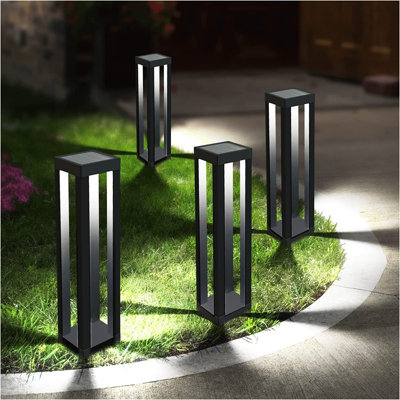 Solar Powered Integrated LED Pathway Light Pack